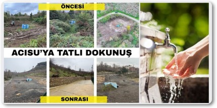 Ünye’nin Acısu Kaynak Suyunda Kapsamlı Bir Rehabilitasyon Yapıldı